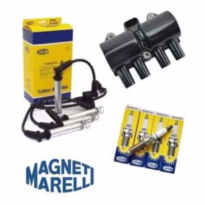 Bobina Cabo E Velas Celta Corsa 1.0 8v Vhc Gasolina 3 Pinos