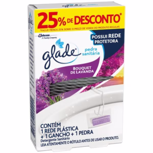 Pedra Sanitária Glade Bouquet de Lavanda 25% Desconto