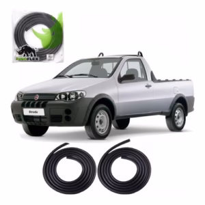 Par De Borrachas Porta Lateral Strada 08 2009 2010 2011 2012