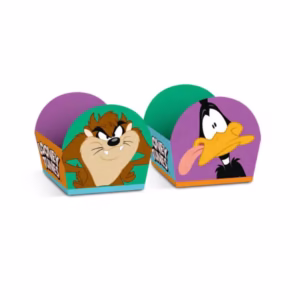 Forminha Para Doces Taz e Patolino Looney Tunes - 24 Unidades - Cromus - Rizzo
