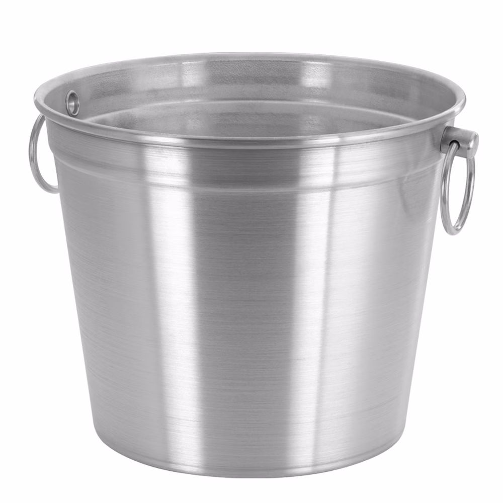 Balde Aluminio Profissional 28Cm 6L Nacional