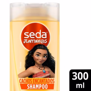 Shampoo Seda Infantil Moana Juntinhos Cachos Encantados com 300ml