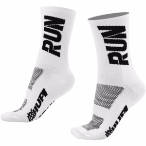 Meia HUPI Run Branco/Preto
