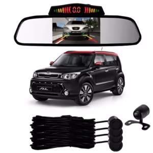 Sensor De Ré + Espelho Camera Ré Kia Soul Preto