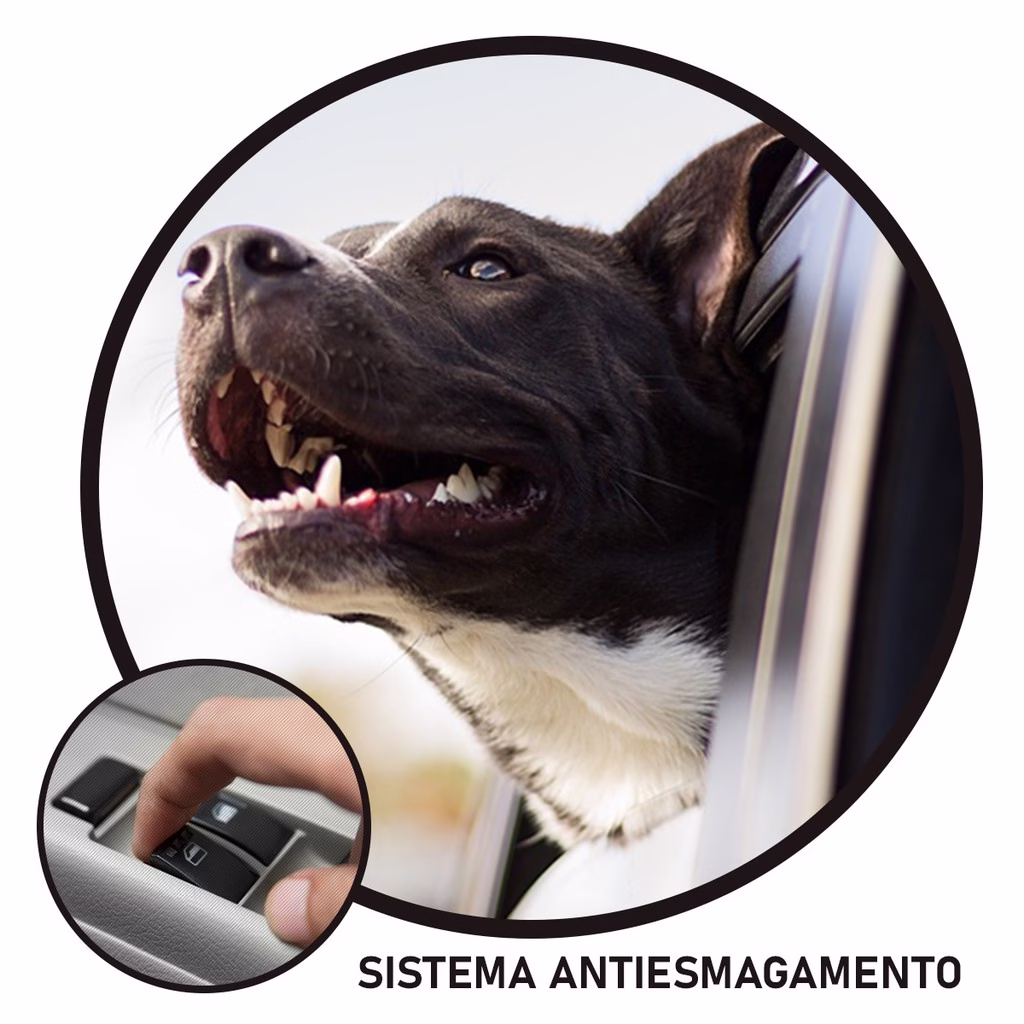 Módulo Subida De Vidro Elétrico Tury Para Carro Hyundai Hb20 2020 4 Portas PRO 4.47CW - Imagem 2