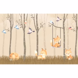 Papel de Parede Personalizado Floresta Encantada