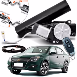 Difusor De Escapamento Esportivo Preto Chevrolet Gm Vectra