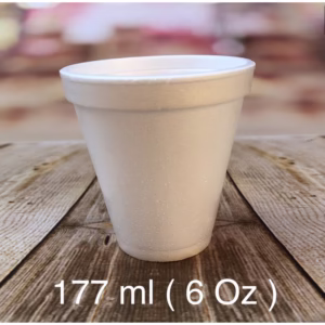 100 copo isopor 177 ml térmico DARNEL 6 Oz chocolate quente Capuccino