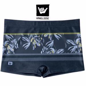 Sunga Beachwear Boxer Box Hang Loose Com Estampa Floral Modelo Masculino Moda Praia