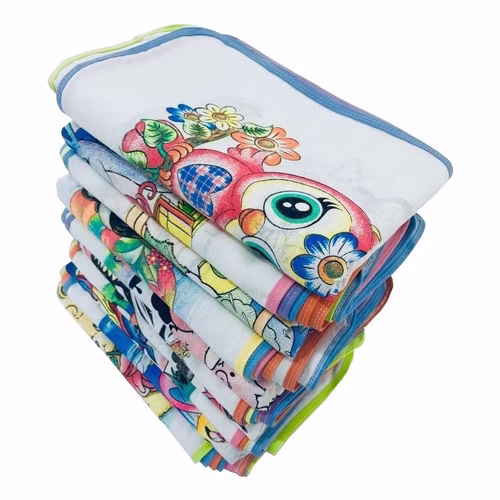 Pano De Prato Vies Estampado Extra Kit Com 30 Peças