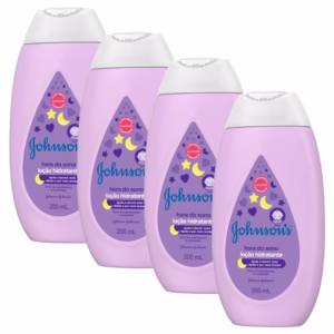 Kit 4 Hidratantes Corporal Hora do Sono Johnson's Baby 200ml