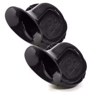 Par de Buzina Automotiva Caracol Modelo Universal 12v Cinoy YN-BZC201