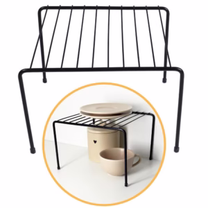 Organizador de Armários Viena Pequeno em Aço Preto 990307 BEL