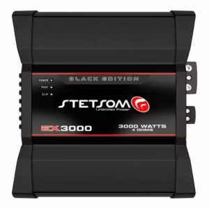 Módulo Amplificador Automotivo Stetsom EX3000 Black 1 Canal 3000W RMS 4 Ohms