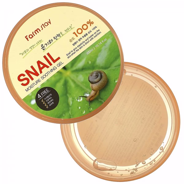 farmstay moisture soothing gel 3types - Imagem 2