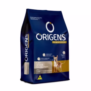 Ração Origens Cães Sênior Porte Pequeno Frango e Cereais Integrais 1kg