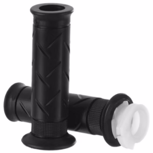 Par Manopla Original + Roldana do Acelerador Pro Tork Moto Honda BIZ 125 2006 à 2018