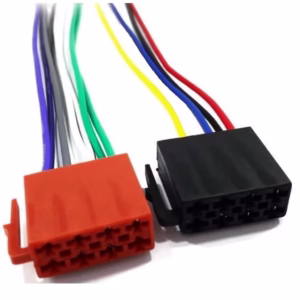 Chicote Conector Iso Femea Universal 16 Vias Som Radio Carro