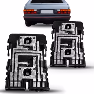 Circuito lanterna traseira gol 1987 a 1996 lanterna e freio