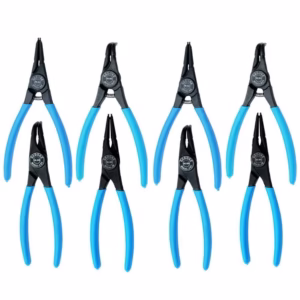 Jogo de Alicate para Anéis Gedore Interno e Externo 10-25mm e 19-60mm 8 Peças