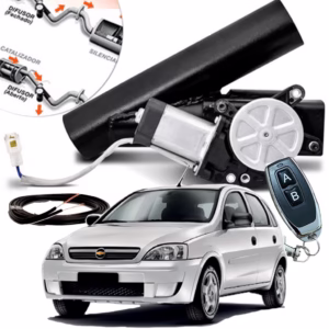 Difusor De Escapamento Esportivo Preto Chevrolet Gm Corsa