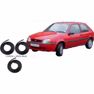 Borrachas De Vedação Fiesta Hatch 1999 2000 2001 2 Portas +