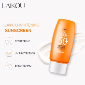 LAIKOU Loção Protetor Solar Hidratante UV Resistente À Água Spf50 +