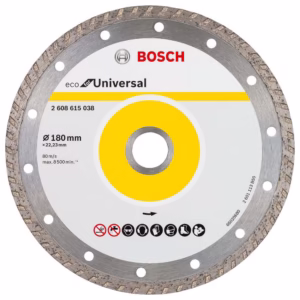 Disco Diamantado 180mm Turbo Bosch ECO for Universal para Construção - 7.7/8"
