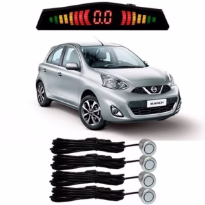 Sensor De Estacionamento Ré March Todos Os Modelos Prata