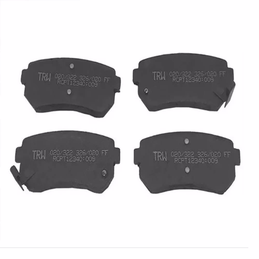 Kit Pastilha De Freio Traseiro I30 2.0 16V 2009 2010 2011 2012 Original Trw - Imagem 2