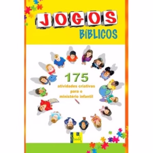 Livro Jogos Bíblicos 175 Atividades Para O Ministério Infantil Crianças Igreja