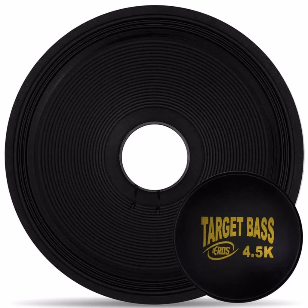 Kit Reparo Eros E18 Target Bass 4.5K 18 Polegadas 2250W RMS 4 Ohms E 18