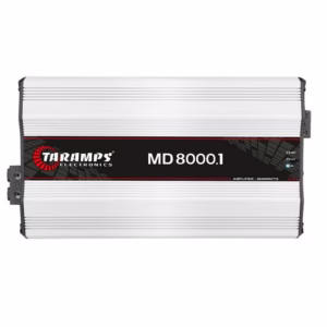 Módulo Taramps MD 8000 1 Canal 2 Ohms 8000W Rms Amplificador Automotivo MD8000