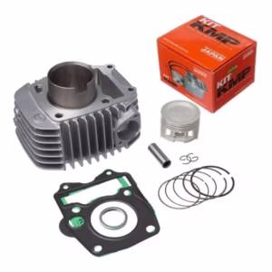 Kit Cilindro Pistao E Aneis Honda Biz 125 2009 Em Diante Kmp