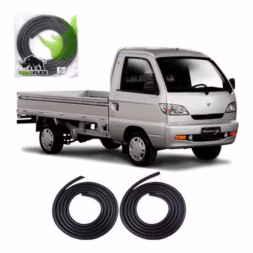 Par De Borrachas Para Porta Lateral Hafei Towner Junior