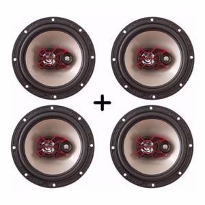 Kit 4 Auto Falante Bravox 6 Volksvagem Voyage - 200 W