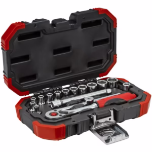 Jogo Soquetes Sextavados 4 a 13mm Gedore Red 1/4" 16pç R49003016