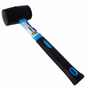 Martelo de Borracha Preta 450G Cabo de Fibra 9777 BREMEN
