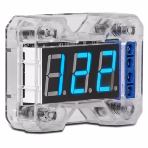 Voltimetro Expert Eletronics VEX 1.0 LED Azul 12,6V Digital