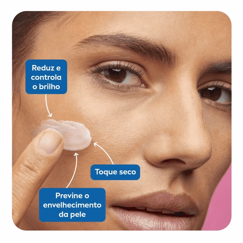 KIT C/2 PROTETOR SOLAR TOQUE SECO ANTISSINAIS FPS70 NIVEA SUN 40ML - Imagem 2