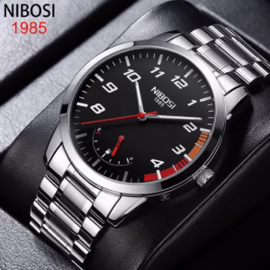NIBOSI 2022 Relógio De Quartzo Masculino Esportivo À Prova D'água