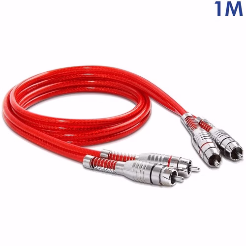 Kit 3 Cabo Rca Stetsom 1 Metro Blindado Banhado Instalação - Imagem 2