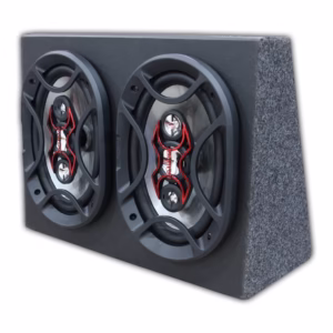 2 Alto Falante 6x9 Na Caixa De Carpete 69 Bravox 140w