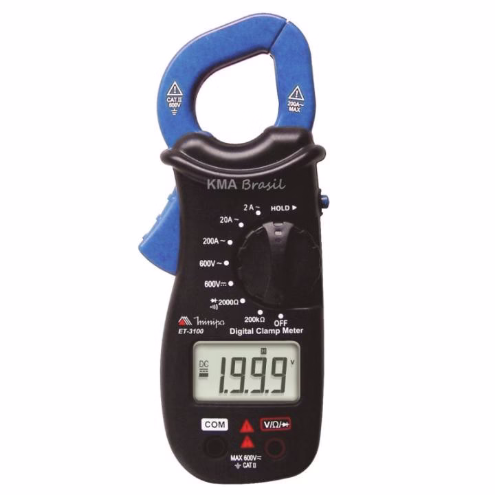 Alicate Amperímetro Digital de Bolso ET-3100 MINIPA