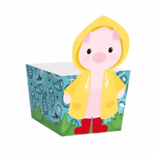 Mini Cachepot de Cavalinho Festa Fazendinha - 10 uni - Rizzo