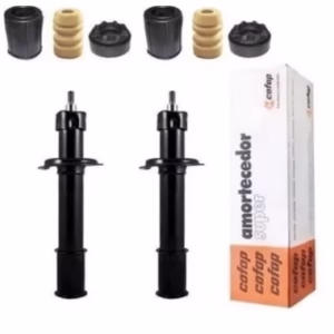 Par Amortecedor Dianteiro Uno Way Cofap + Coxim Batente