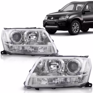 Farol Grand Vitara 2009 2010 2011 2012 2013 2014 2015 2016 Foco Duplo Cromado