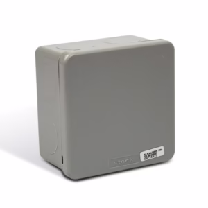 Caixa Light De Passagem 80x80mm Sem Embutes Opaca Steck