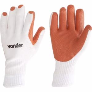 Luva de Malha com Palma de Látex n° 10 VONDER