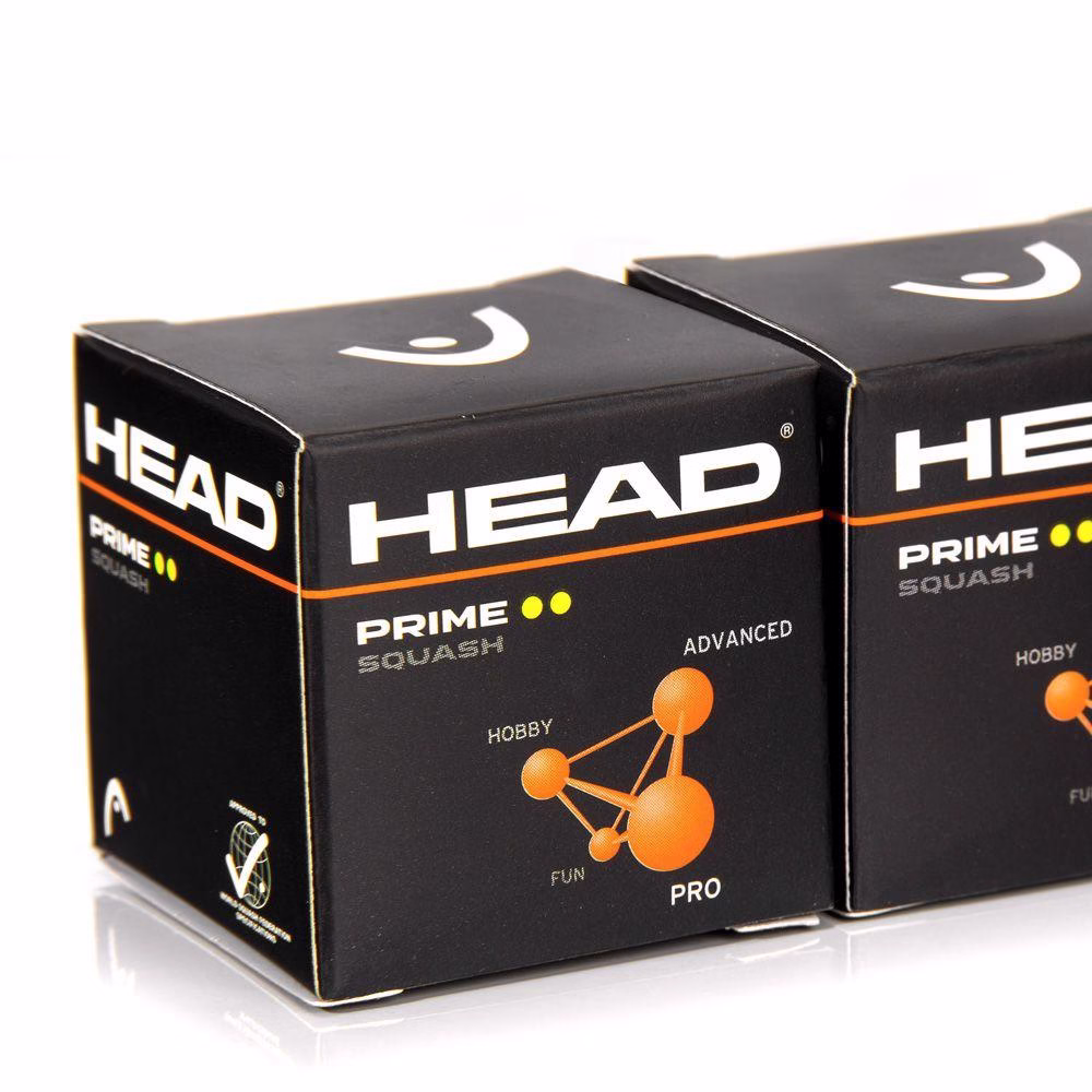 Bola de Squash Head Prime Preta - Imagem 2